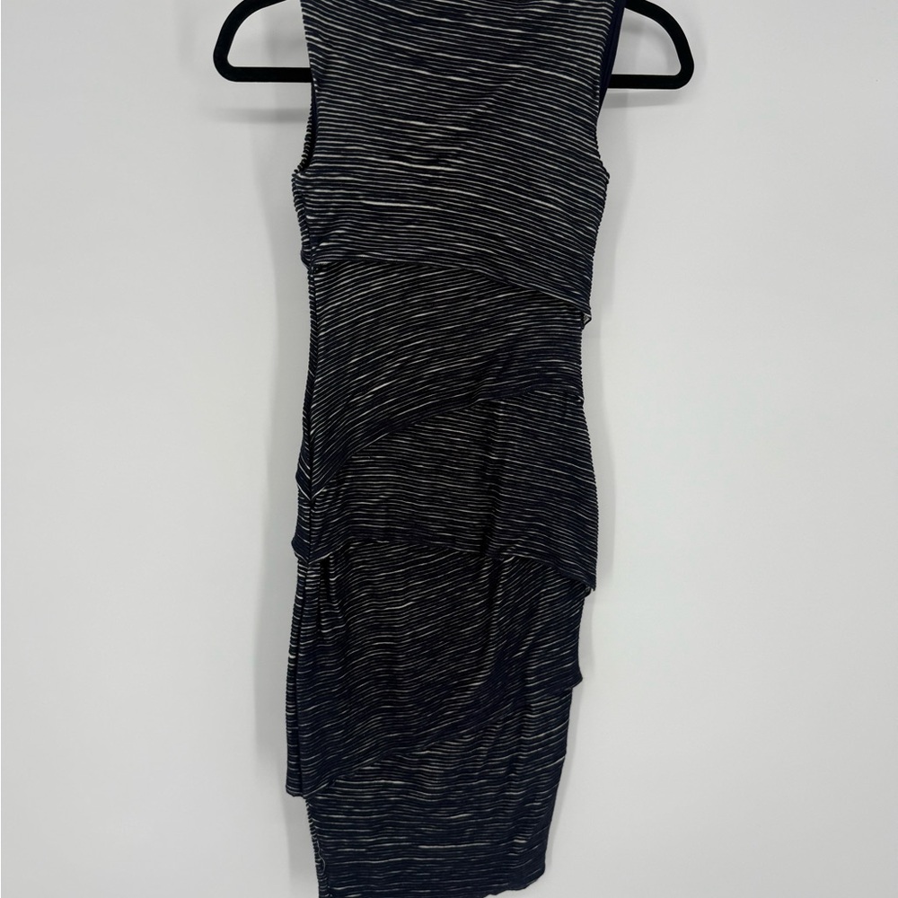 Bailey 44 Navy Striped Dress - Picture 5 of 5